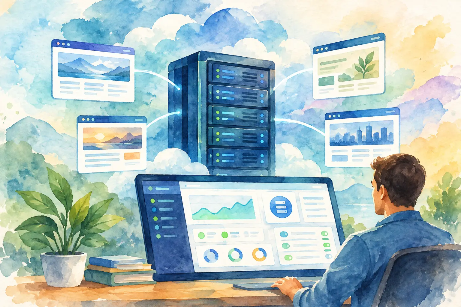 VPS-Verwaltung, mit der Websites unter Kontrolle bleiben