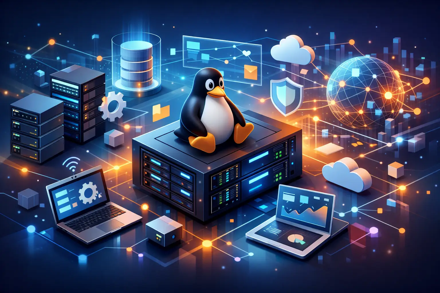 Cómo simplificar la administración de servidores Linux
