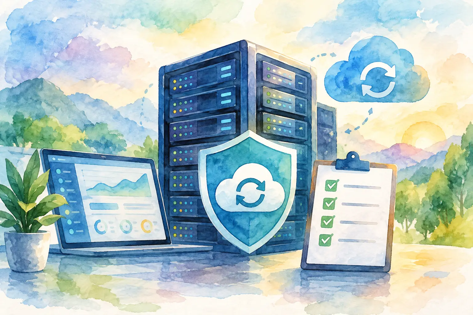 Checklist del backup del server per un ripristino affidabile