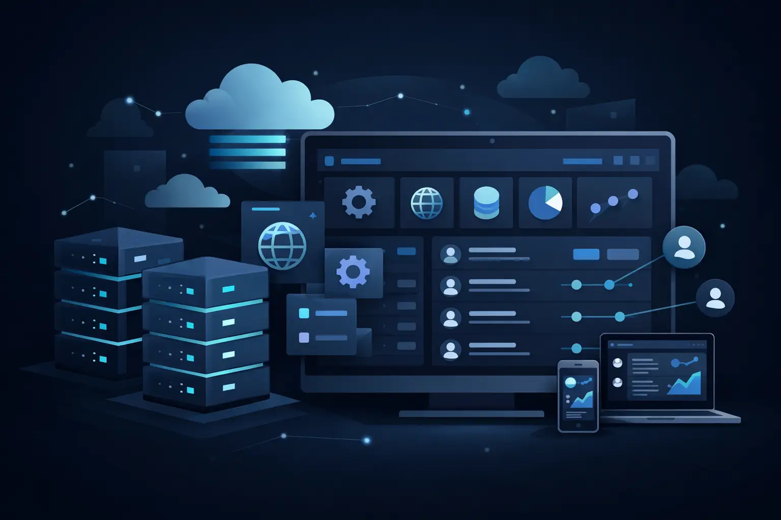 Control Panel With Unlimited Hosting Accounts