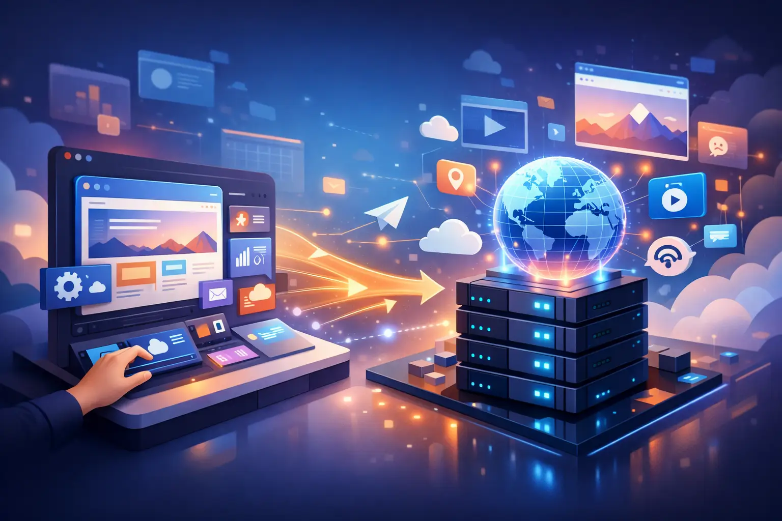 Jak wdrażać strony internetowe z poziomu panelu