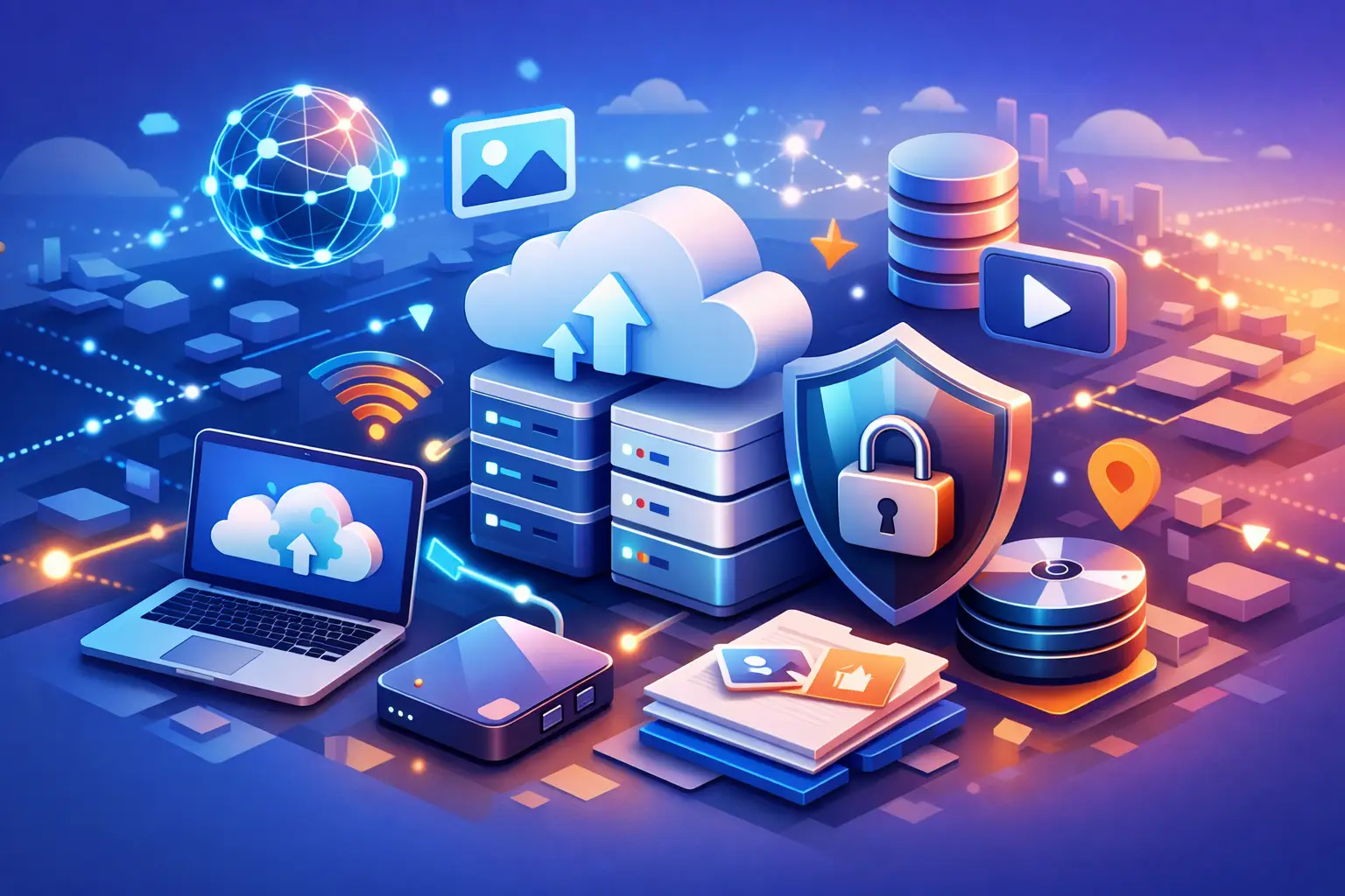 Análise de Serviço de Armazenamento de Backup Que Importa