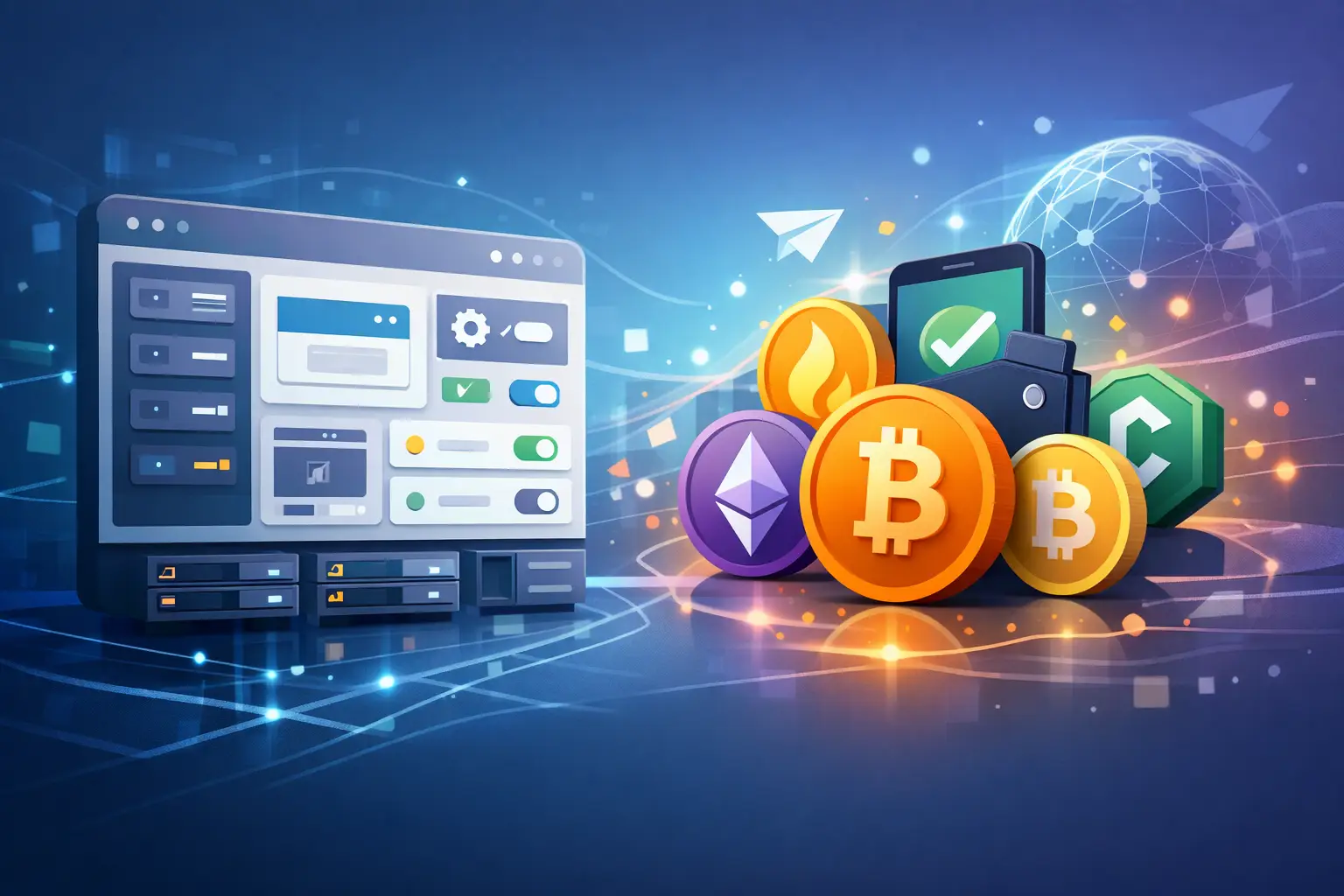 Buy FastPanel Extended With Almost Any Crypto